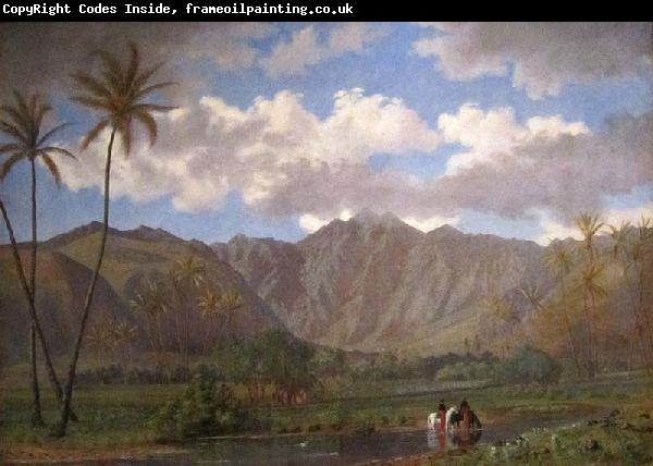 Enoch Wood Perry, Jr. Manoa Valley from Waikiki